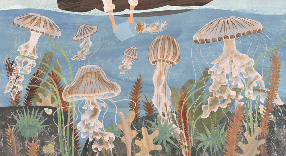 Jellyfish Scientist scene